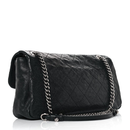 Chanel Caviar Quilted Medium Simply CC Flap Black 3 of 12