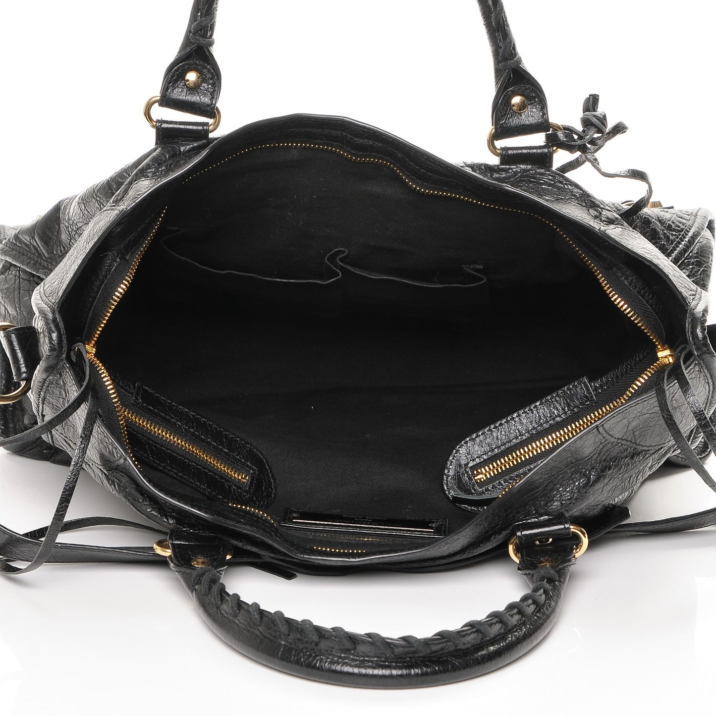 Agneau Classic Gold Hardware City Black