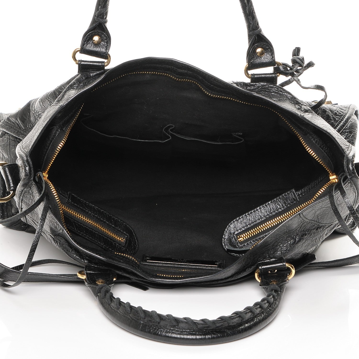 Balenciaga Agneau Classic Gold Hardware City Black 5 of 7