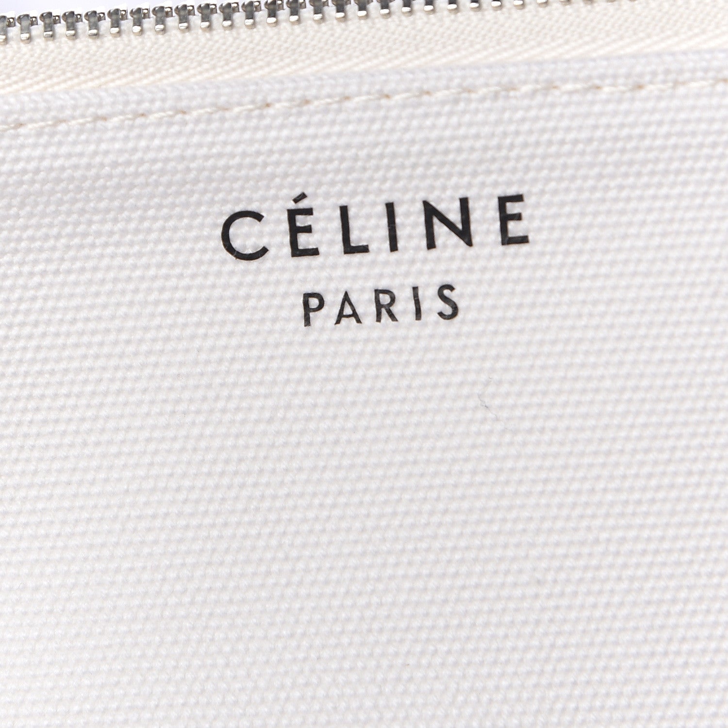 Celine Textile Medium Made In Tote Black White 8 of 11