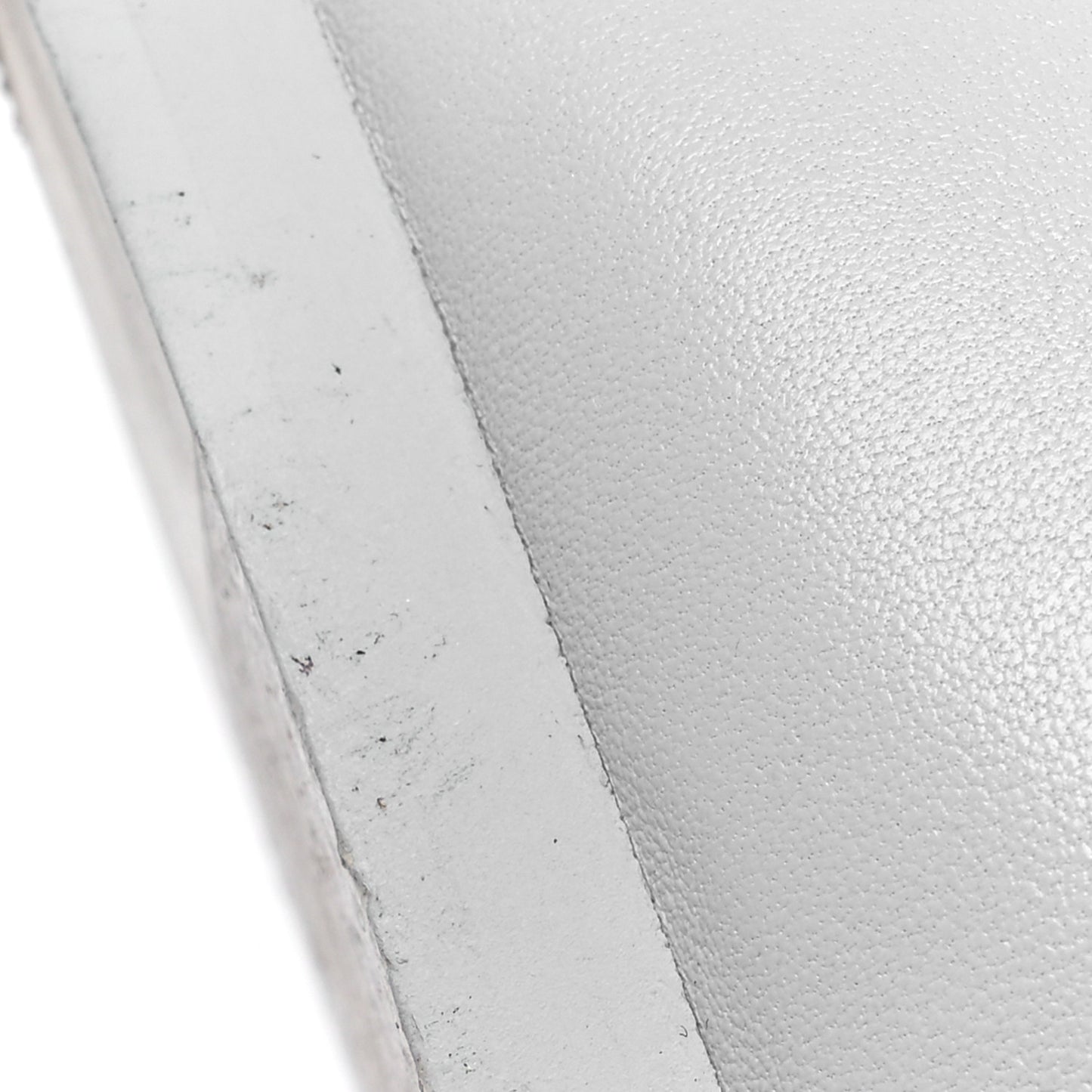 Lambskin Mary Jane Flats 37 White