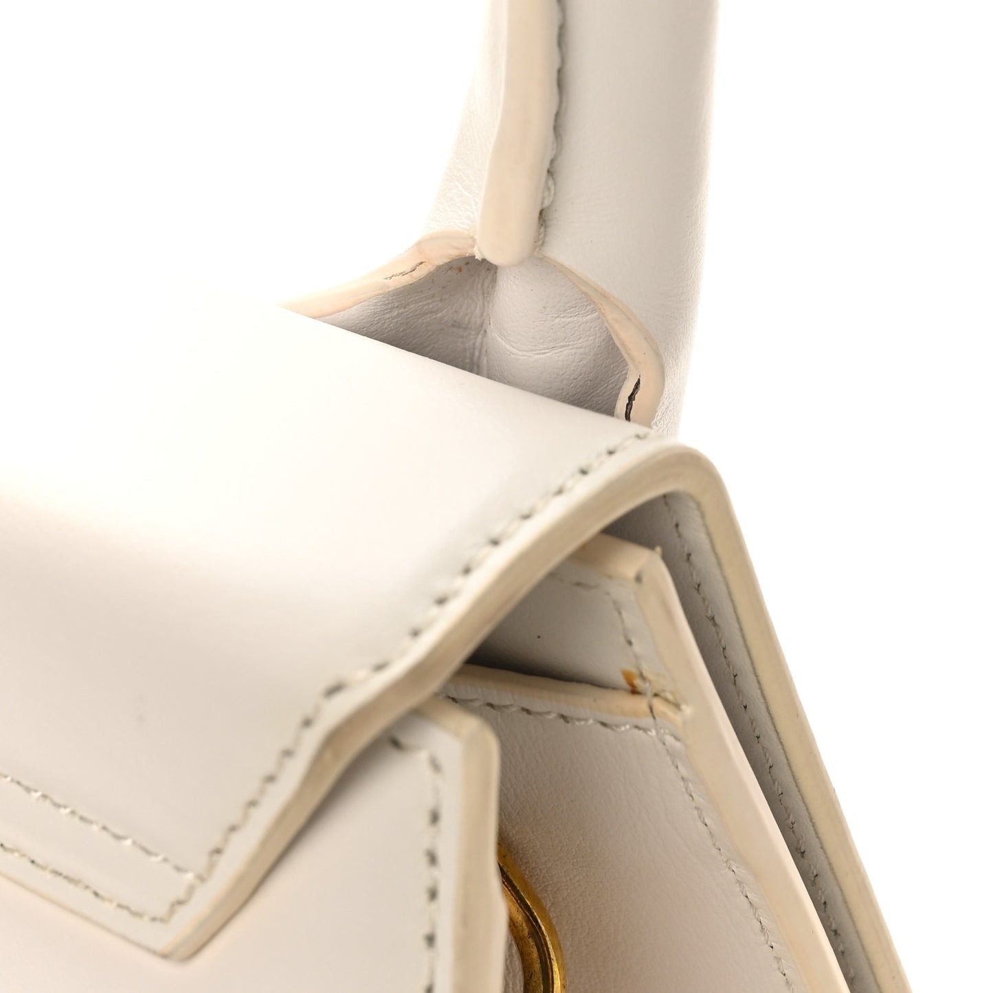 Smooth Calfskin Le Grand Chiquito White