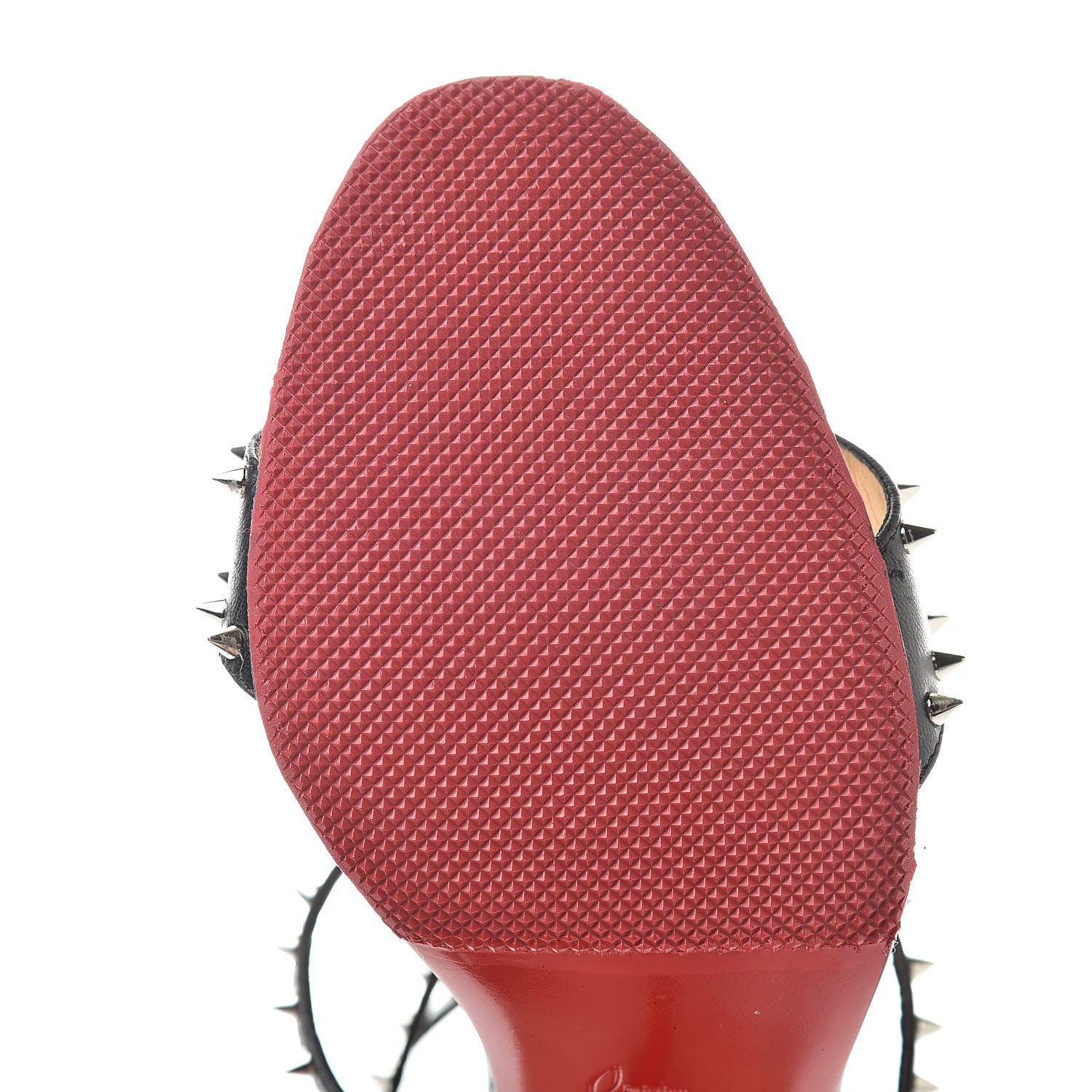 Christian Louboutin Calfskin Choca Spikes 100 Sandals 41 Black 8 of 13