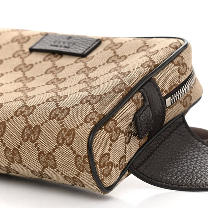 Gucci Monogram Belt Bag Dark Brown 10 of 10
