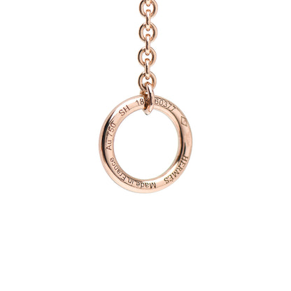 Hermes 18K Rose Gold Mini Chaine d'Ancre Punk Bracelet SH 4 of 5