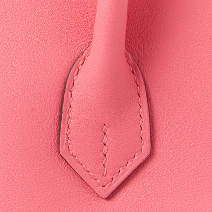 Hermes Swift Birkin 25 Rose Azalee 9 of 31