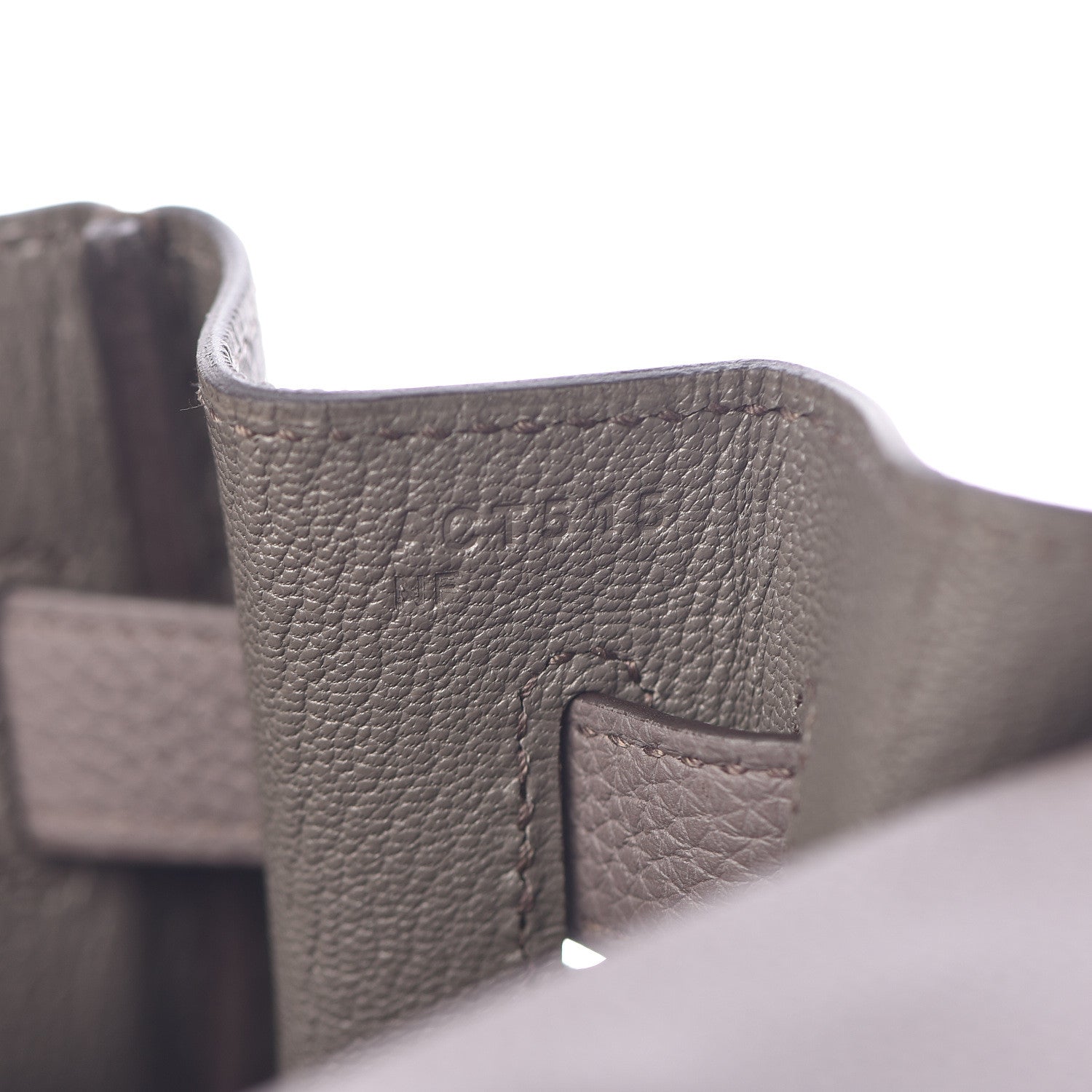 Hermes Togo Kelly Retourne 35 Etain 21 of 40