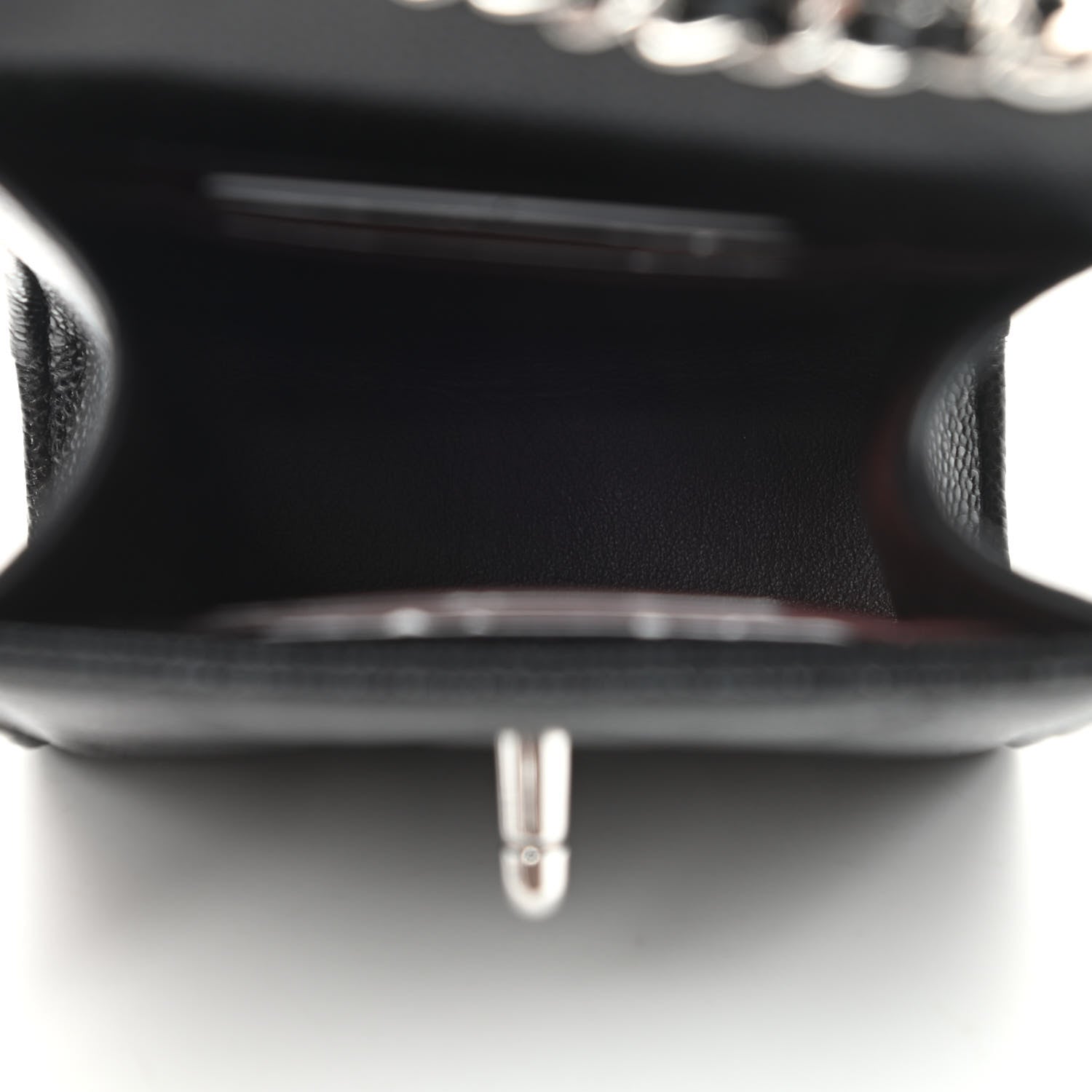 Chanel Caviar Quilted Classic Phone Holder Black 5 of 12