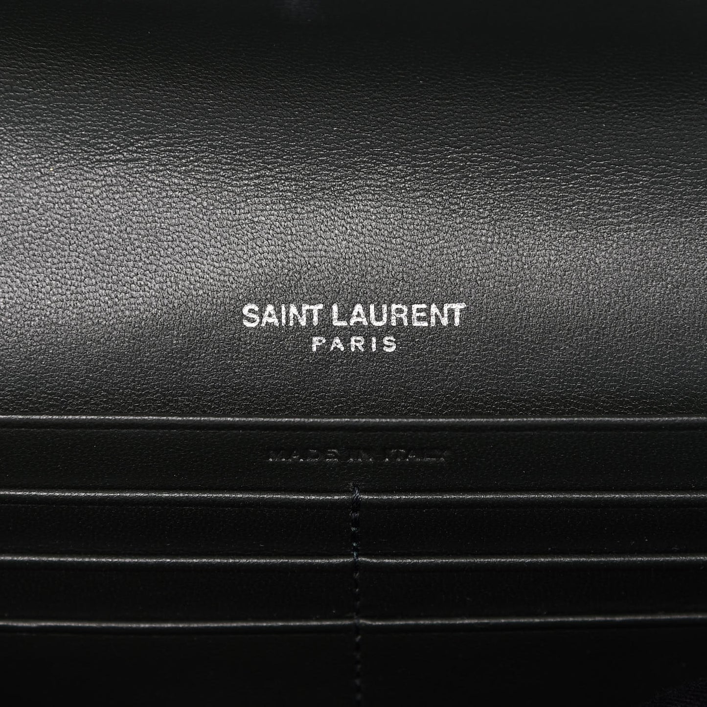 Lambskin Y Quilted Monogram Large Loulou Flap Wallet Olive