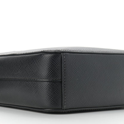 Prada Saffiano Flat Messenger Bag Black 9 of 11