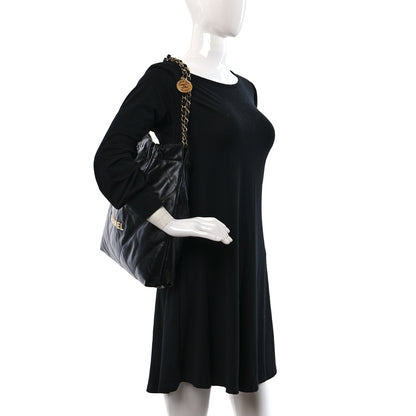 Chanel Calfskin Quilted Chanel 22 Black 3 of 11