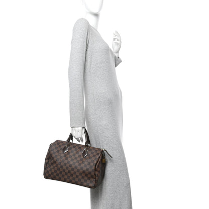 Louis Vuitton Damier Ebene Speedy 30 2 of 13