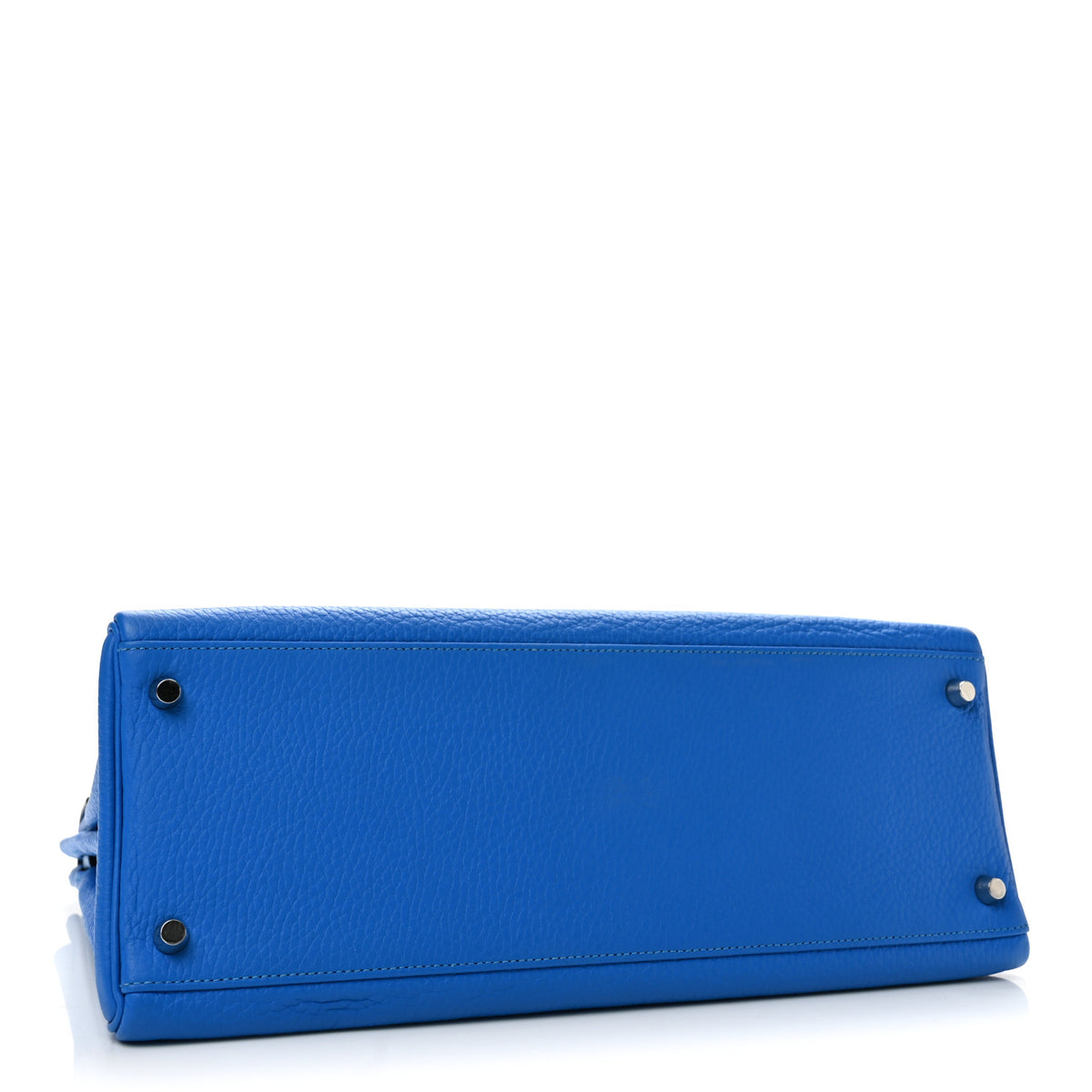 Hermes Taurillon Clemence Kelly Retourne 35 Bleu Hydra 4 of 13