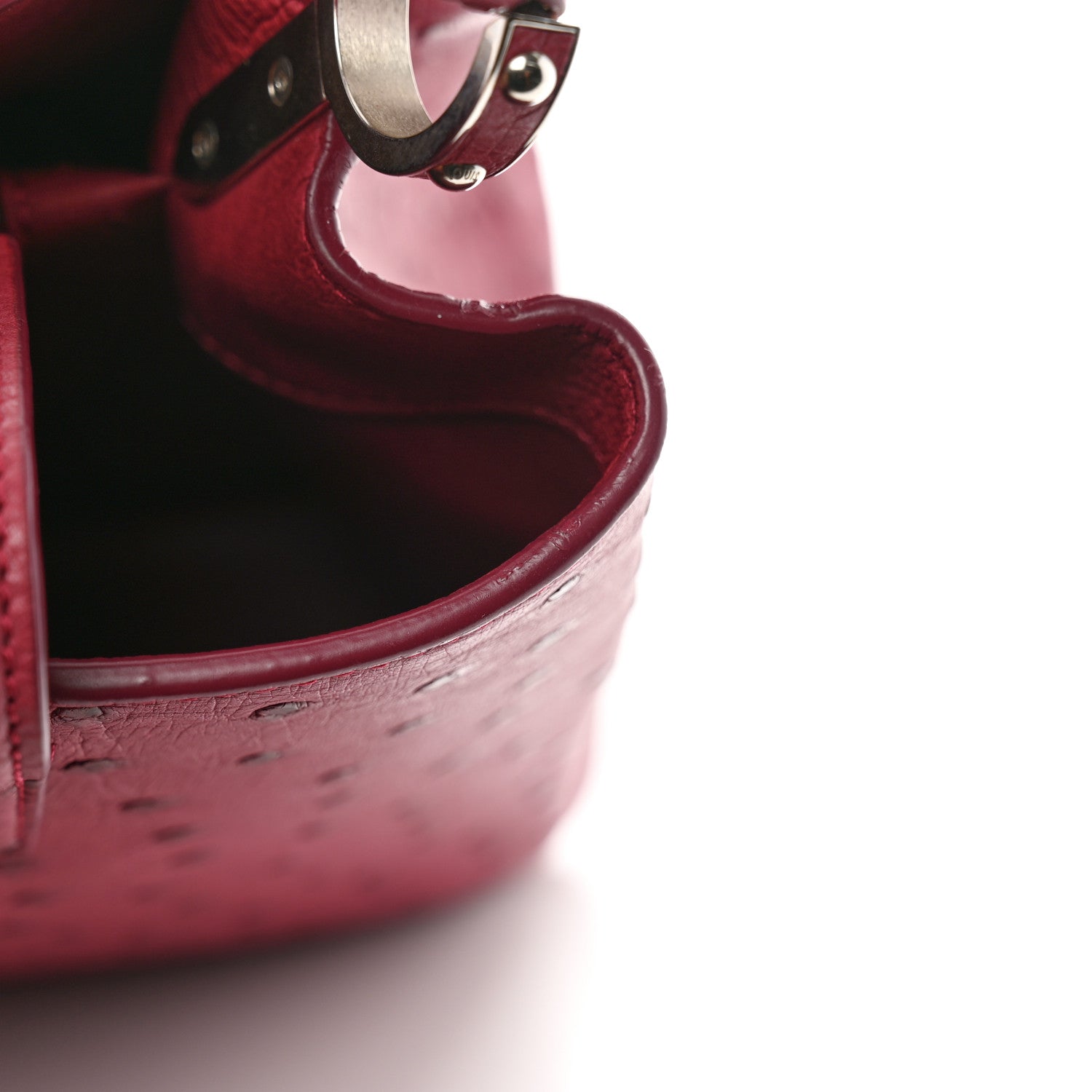 Louis Vuitton Ostrich Capucines MM Fuchsia 11 of 11