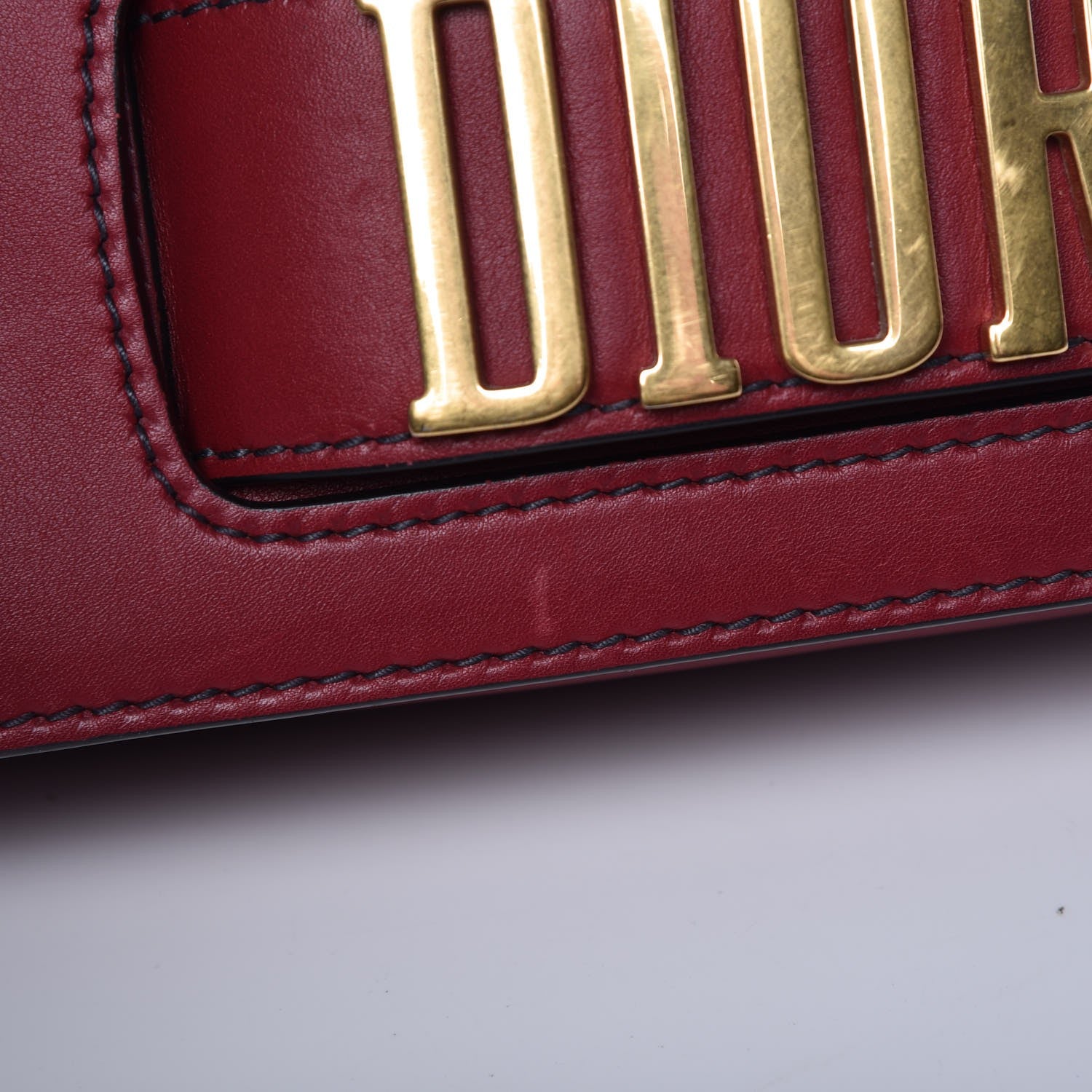 Christian Dior Calfskin Dio(r)evolution Flap Bag Red 8 of 9