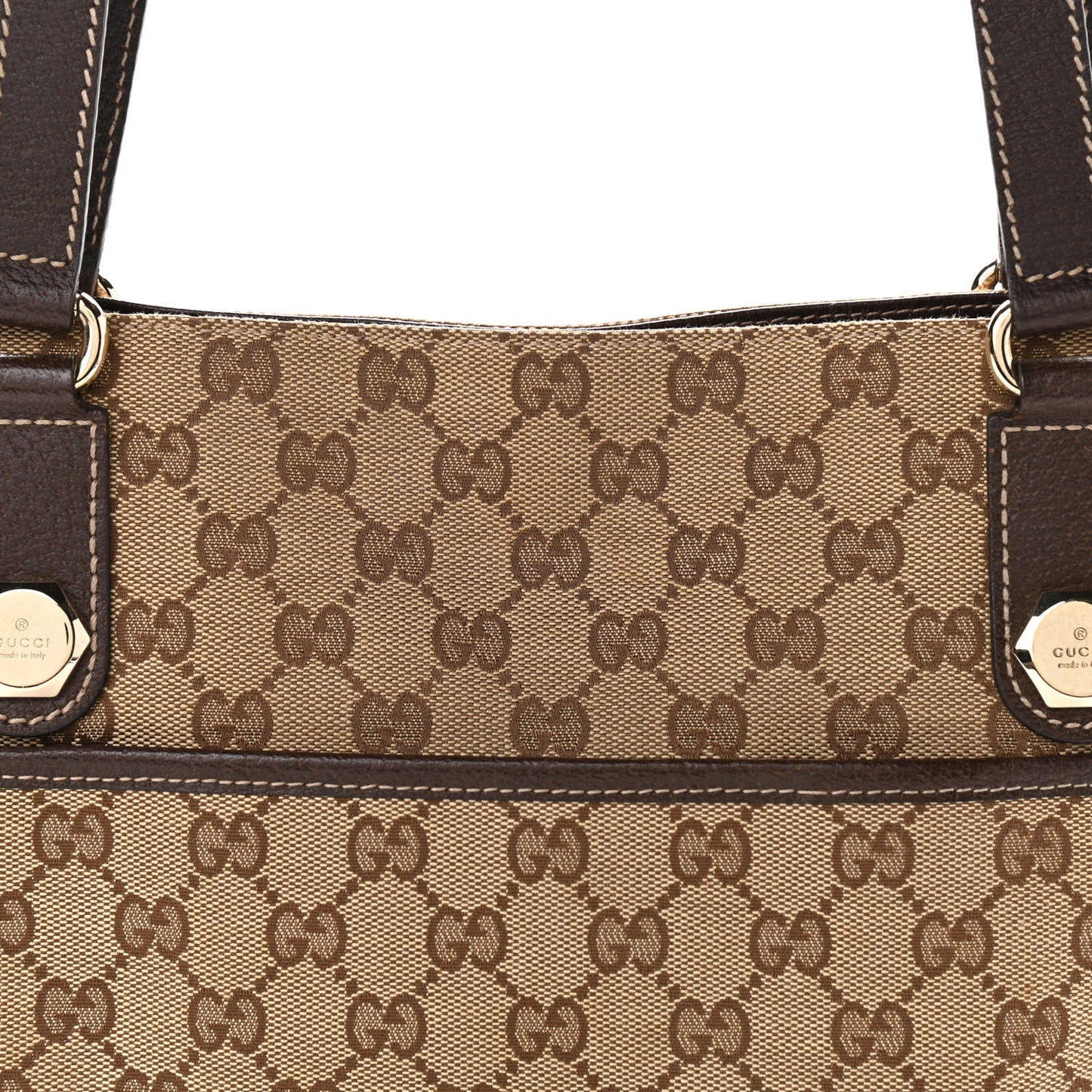 Monogram Medium Charmy Shoulder Bag Brown
