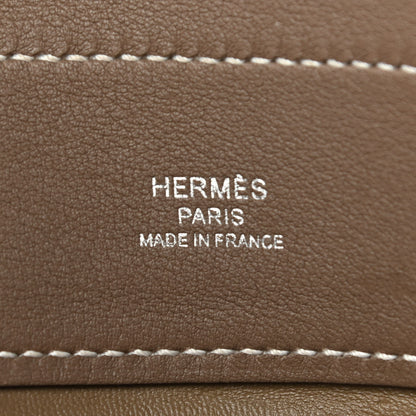 Hermes Milo Lambskin Swift Mini Aline Etoupe 6 of 13
