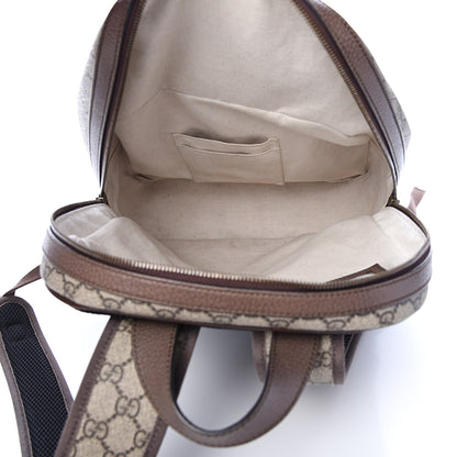 Gucci GG Supreme Monogram Medium Ophidia Day Backpack Brown 4 of 10