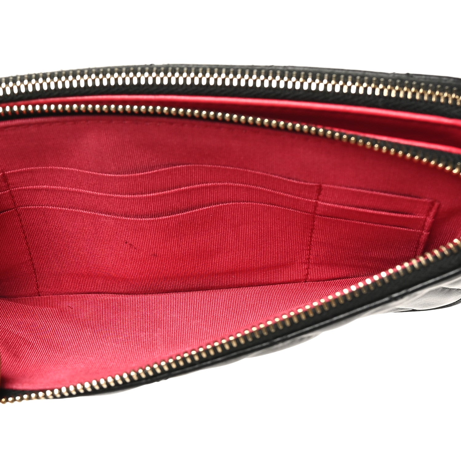 Chanel Lambskin Quilted Small Clutch With Chain Black 5 of 11