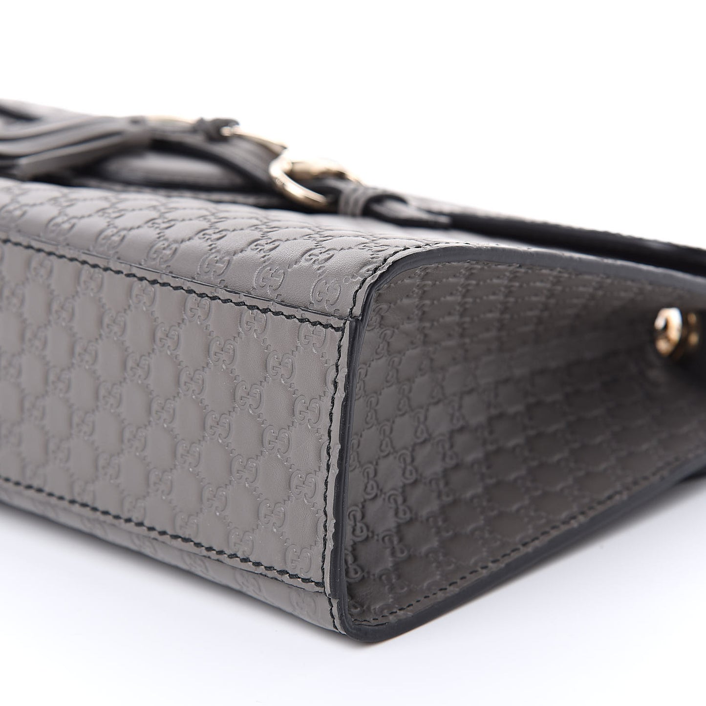 Soft Microguccissima Medium Emily Chain Shoulder Bag Loess