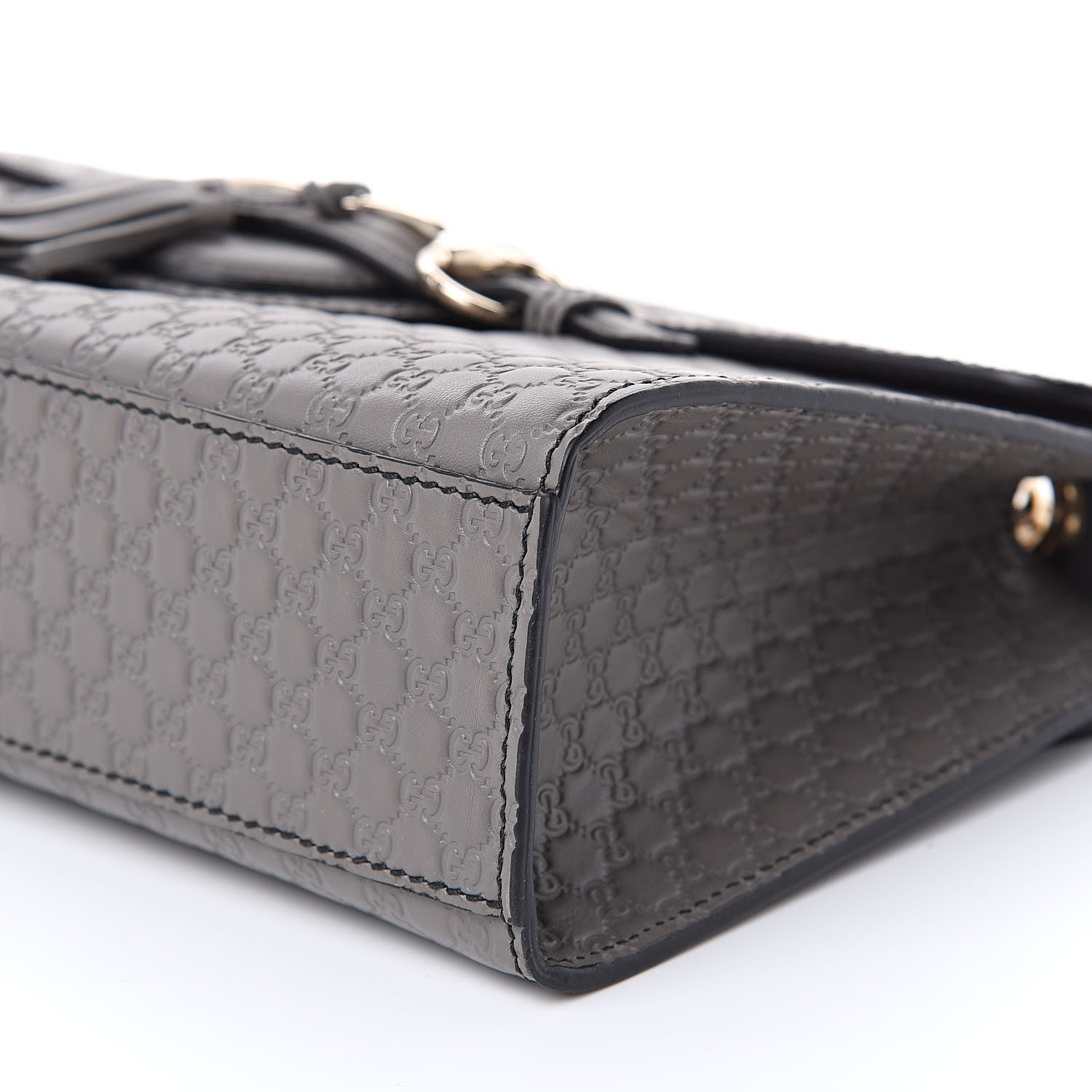 Gucci Soft Microguccissima Medium Emily Chain Shoulder Bag Loess 9 of 10
