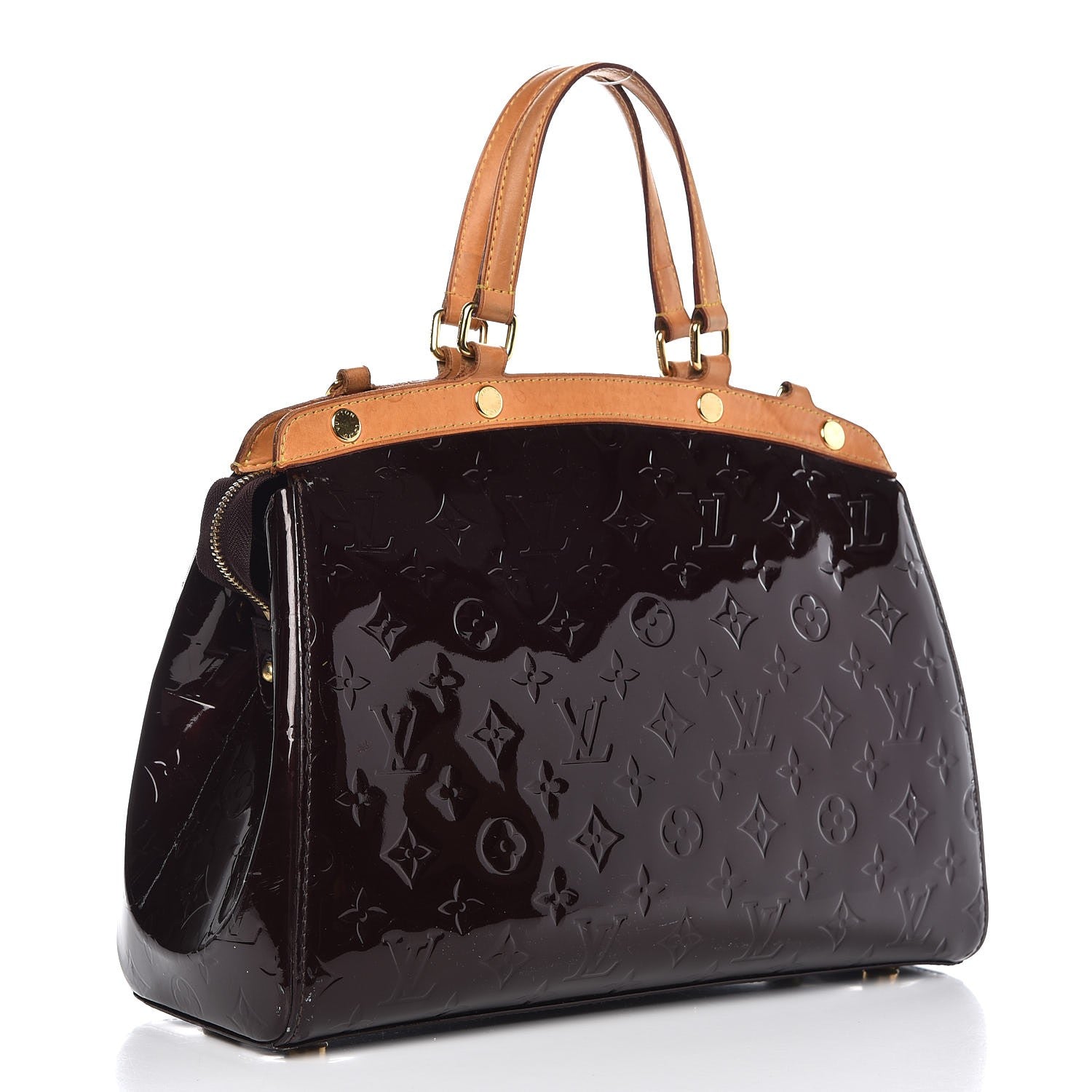 Louis Vuitton Vernis Brea MM Amarante 3 of 14
