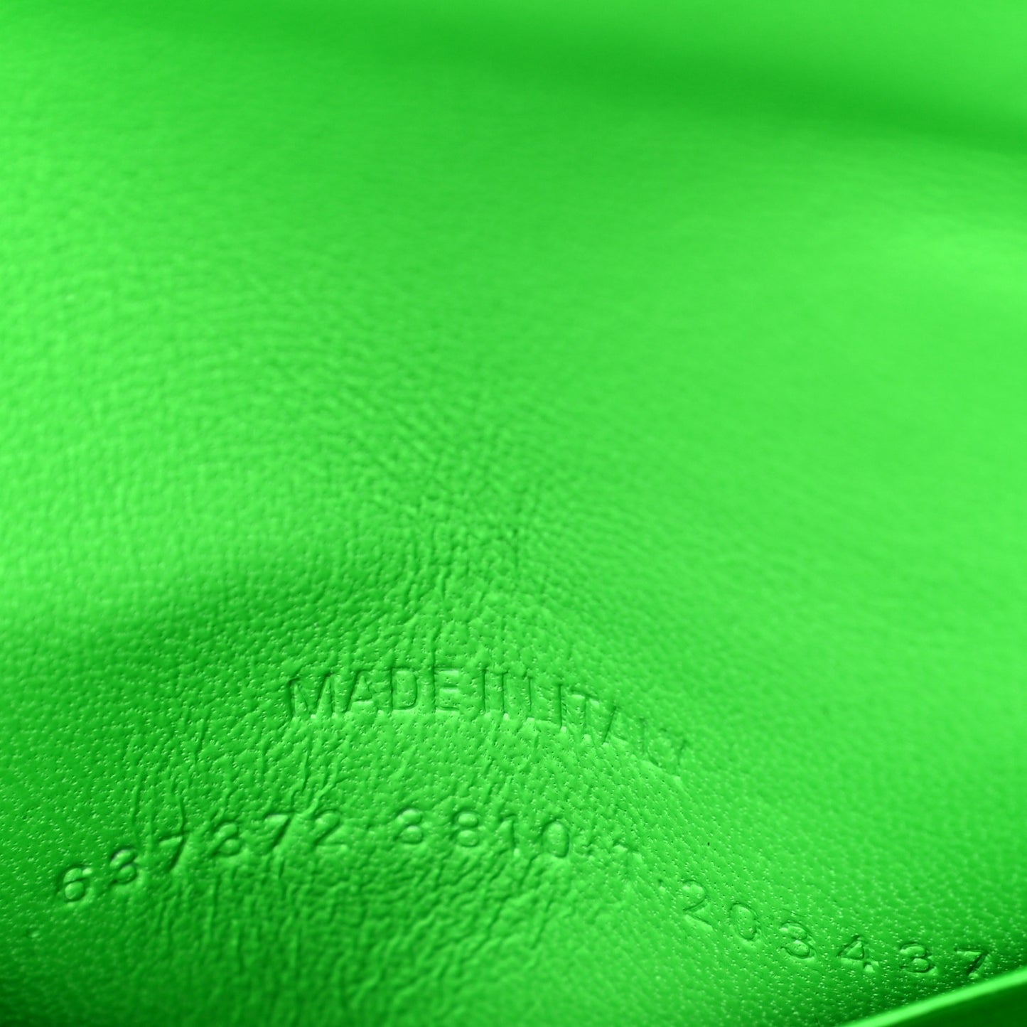 Shiny Calfskin Crocodile Embossed Hourglass Top Handle Bag Mini Fluo Green