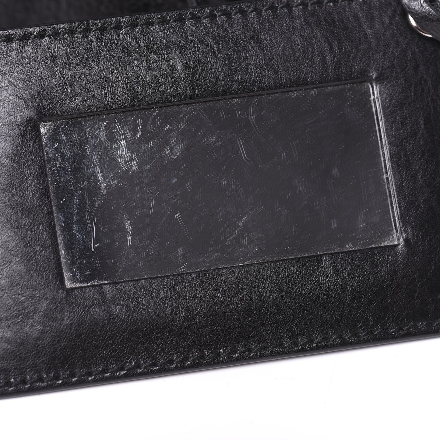 Agneau Giant 12 Silver Hardware Part Time Black