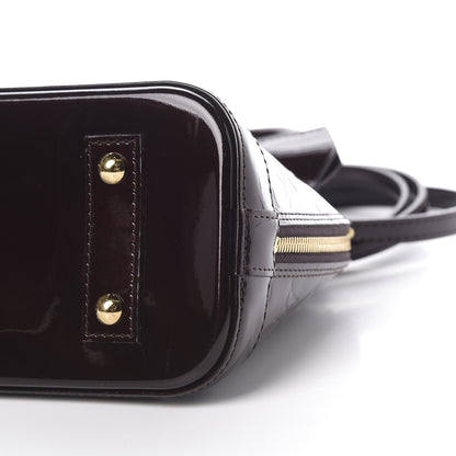 Louis Vuitton Vernis Alma BB Amarante 9 of 12