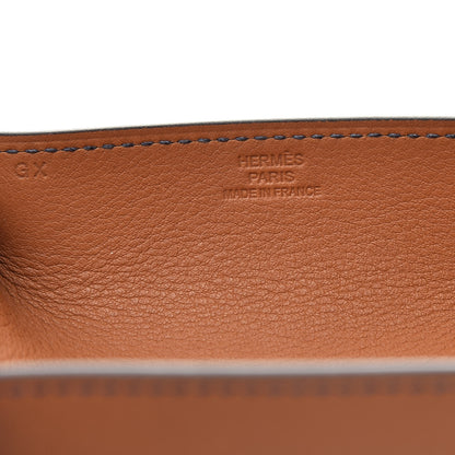 Hermes Taurillon Clemence Mises et Relances Change Tray Gold 6 of 8