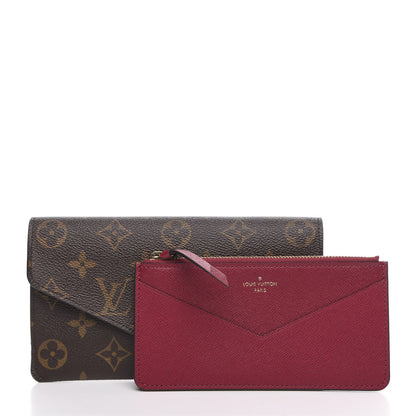 Louis Vuitton Monogram Jeanne Wallet Fuchsia 8 of 9