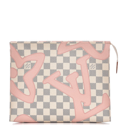 Louis Vuitton Damier Azur Tahitienne Toiletry Pouch 26 1 of 7
