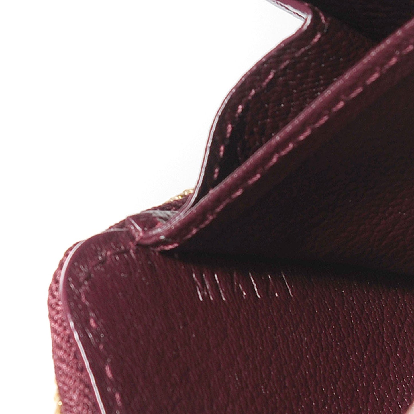 Ostrich Zippy Wallet Prune
