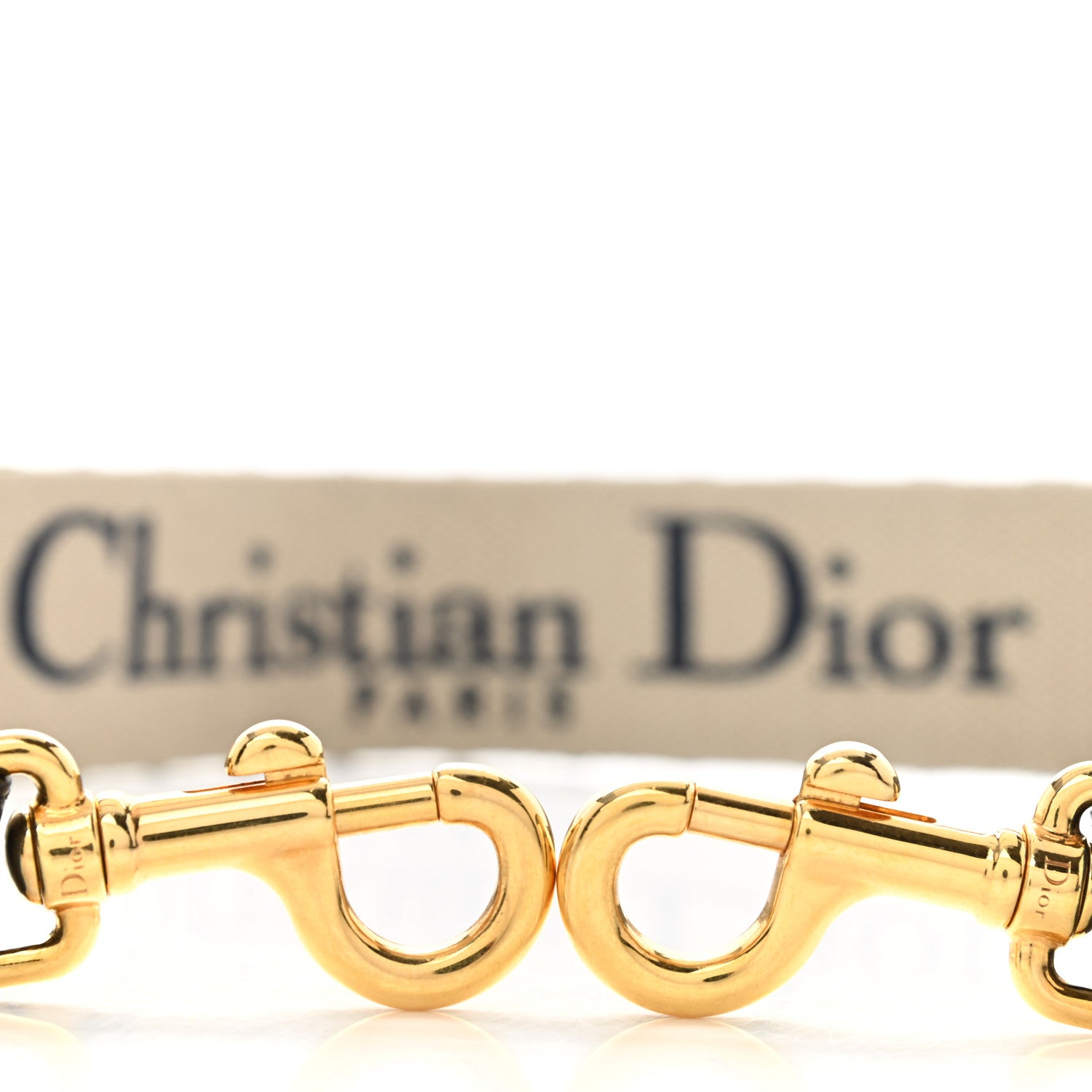 Christian Dior Oblique Shoulder Strap Blue 4 of 4
