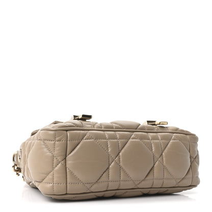 Christian Dior Calfskin Macrocannage Small Diorcamp Messenger Sand 4 of 10