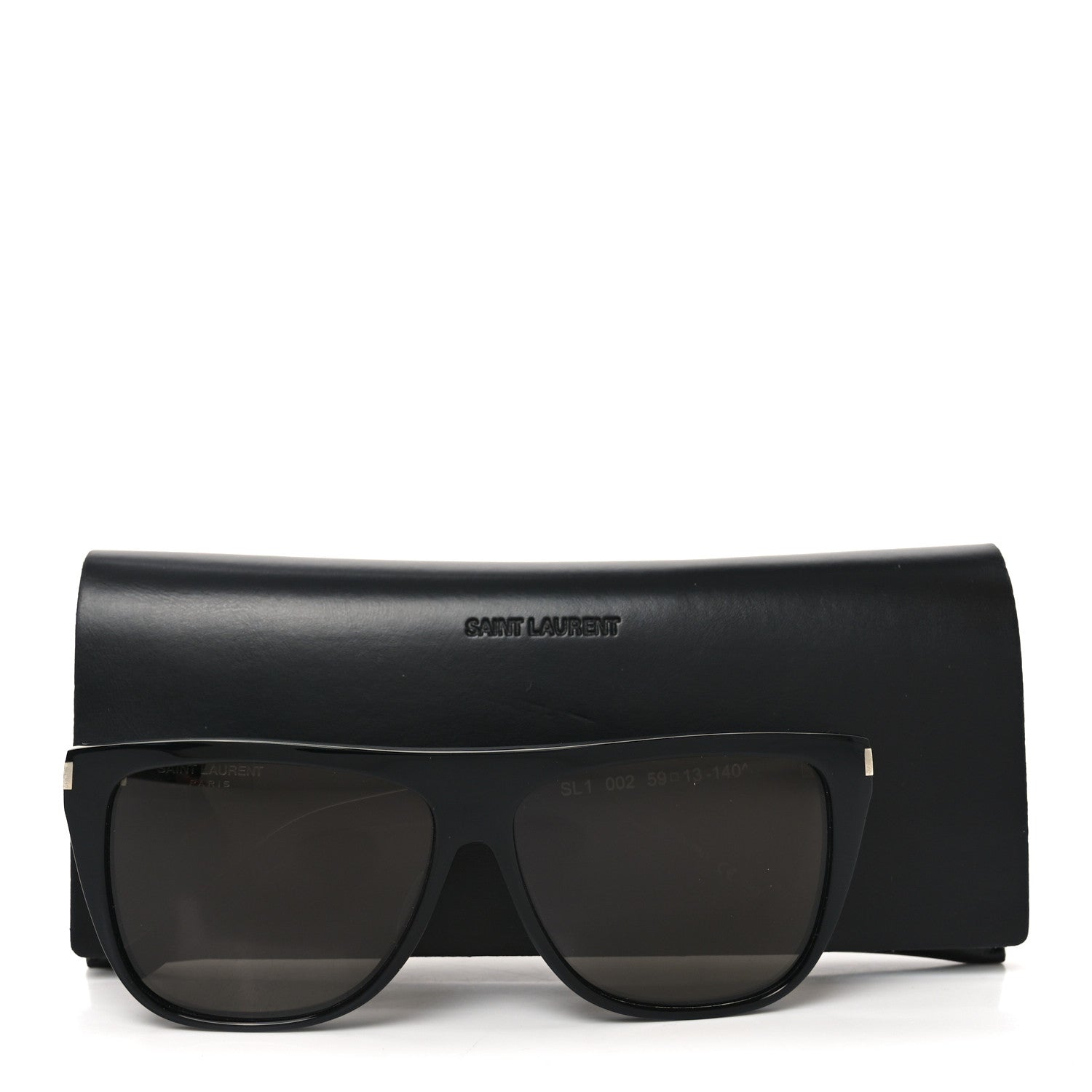 Saint Laurent Acetate SL1 Sunglasses Black 8 of 8