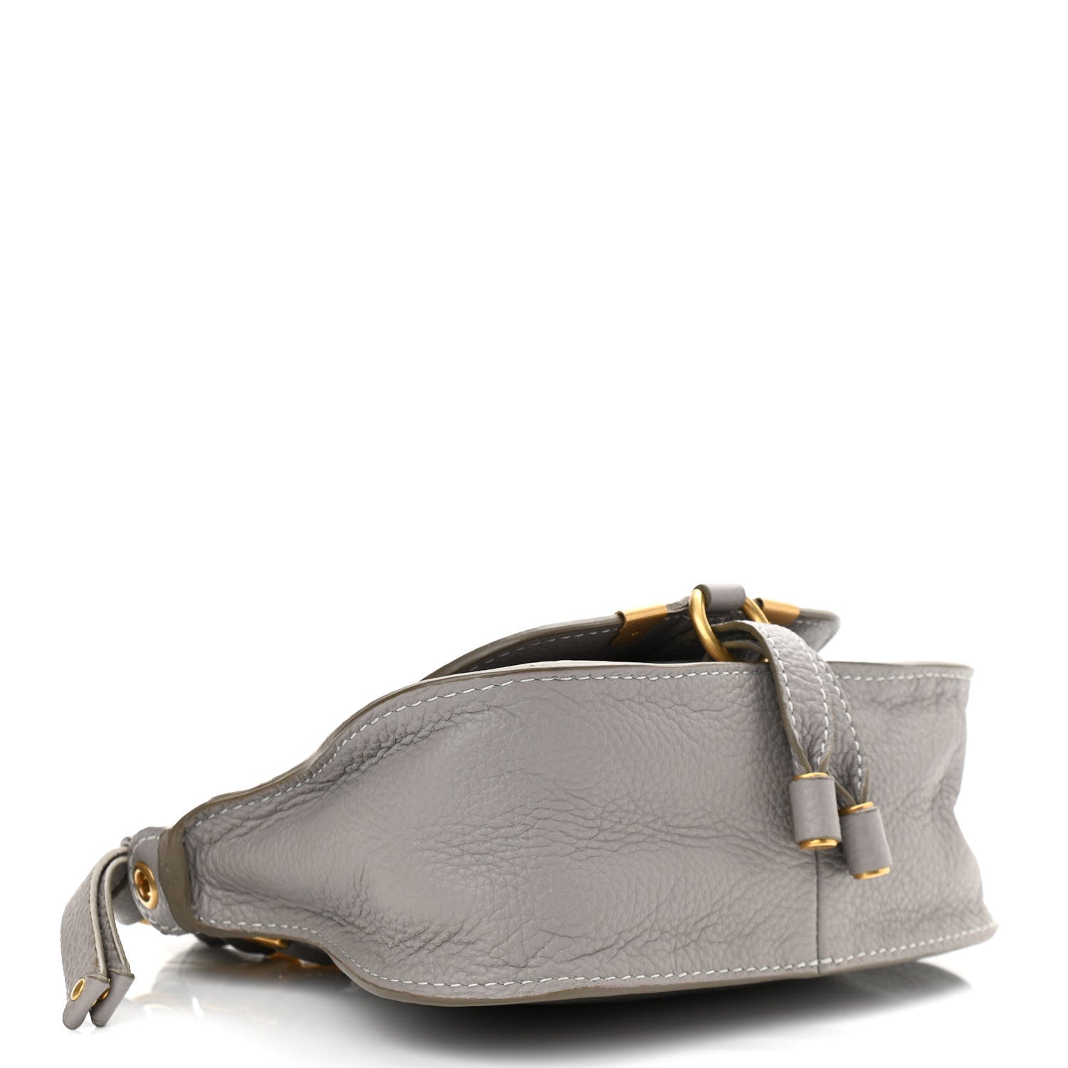 Chloe Calfskin Mini Marcie Satchel Cashmere Grey 4 of 11