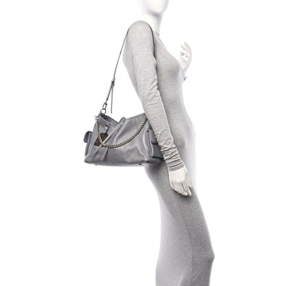 Louis Vuitton Lambskin CarryAll Cargo Vibe PM Trianon Gray 2 of 13