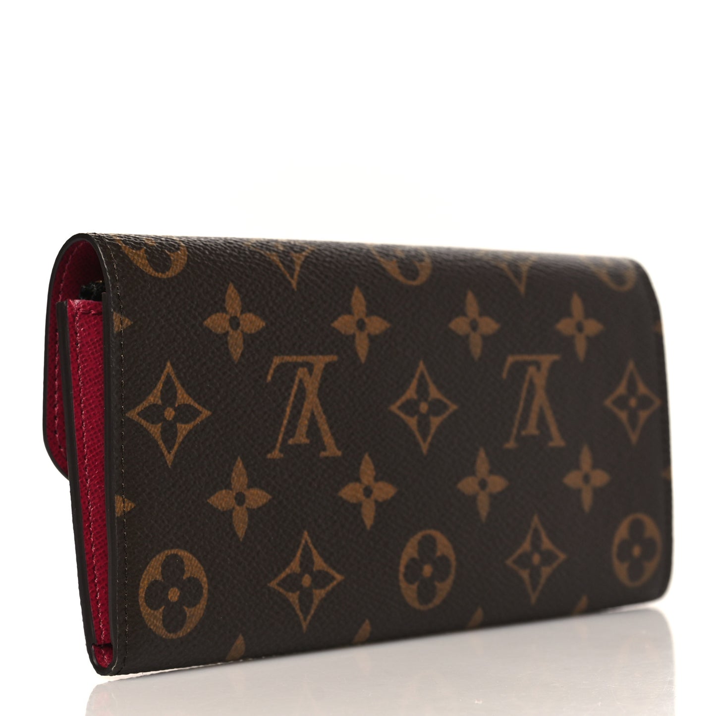 Monogram Emilie Wallet Fuchsia
