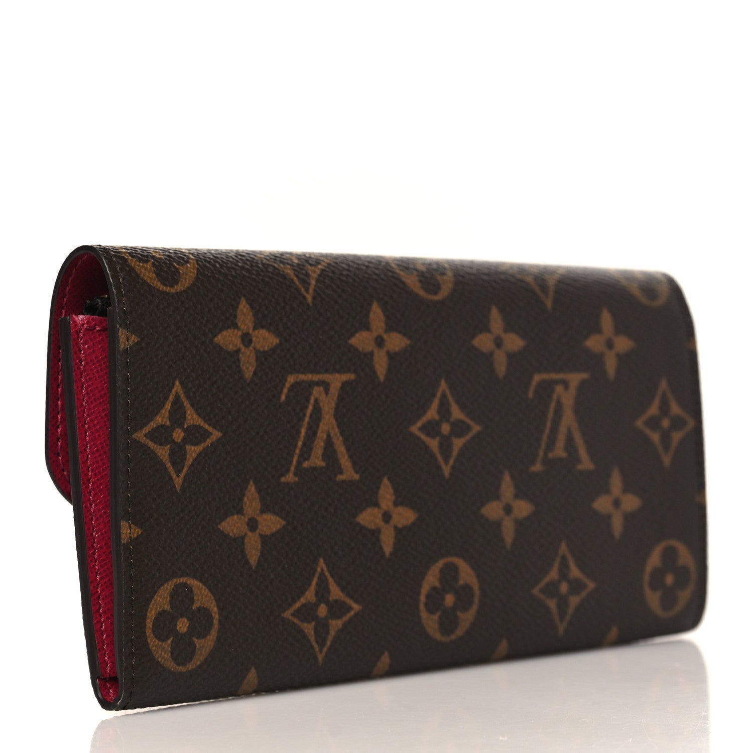 Louis Vuitton Monogram Emilie Wallet Fuchsia 3 of 6