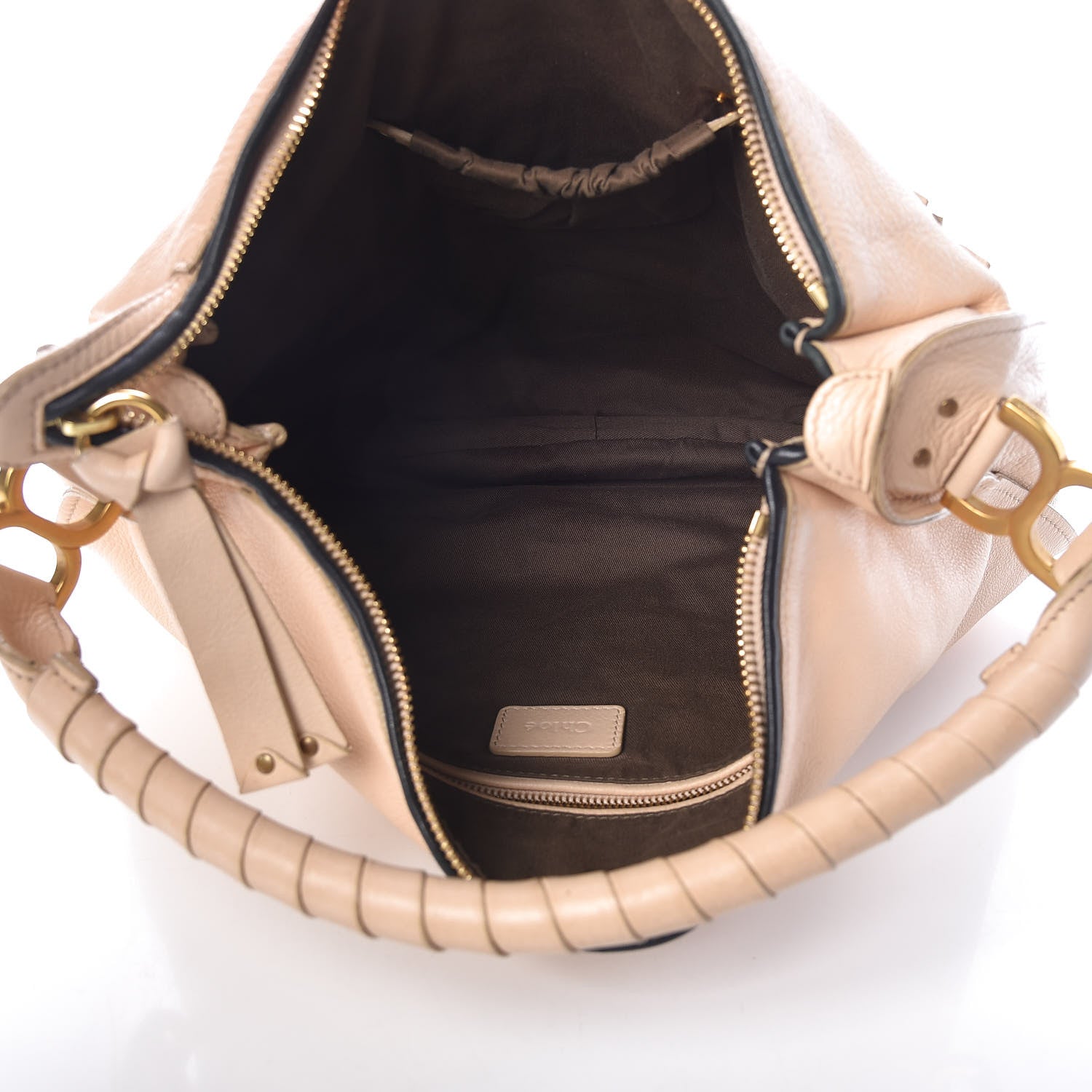 Chloe Calfskin Large Marcie Hobo Blondie Beige 5 of 24