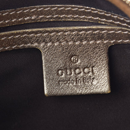 Gucci Crystal Monogram Medium Joy Boston Bronze 6 of 9