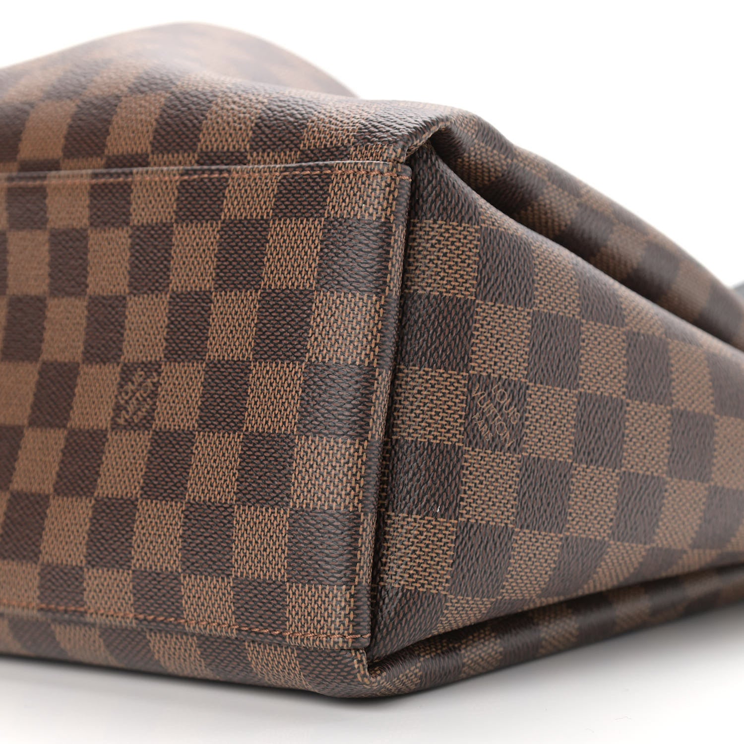 Louis Vuitton Damier Ebene Odeon Tote MM Black 9 of 10