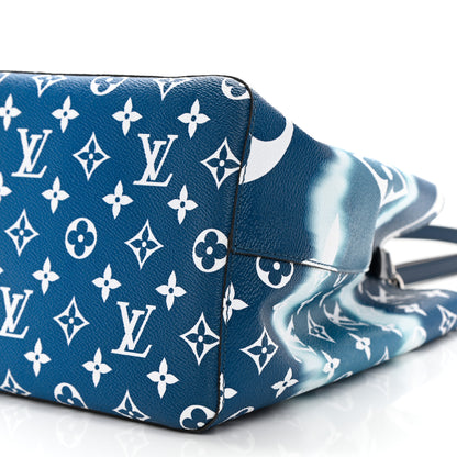 Louis Vuitton Monogram Escale Neonoe MM Blue 10 of 10
