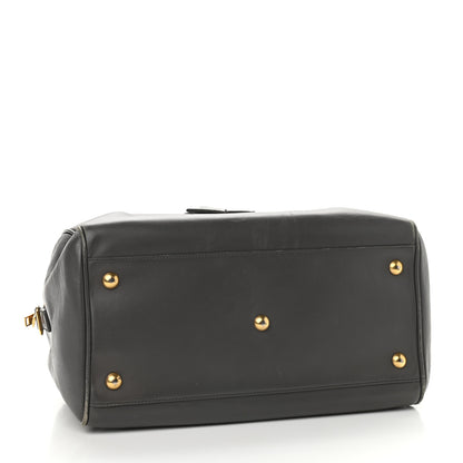 Saint Laurent Calfskin Classic Duffle 6 Earth 3 of 14