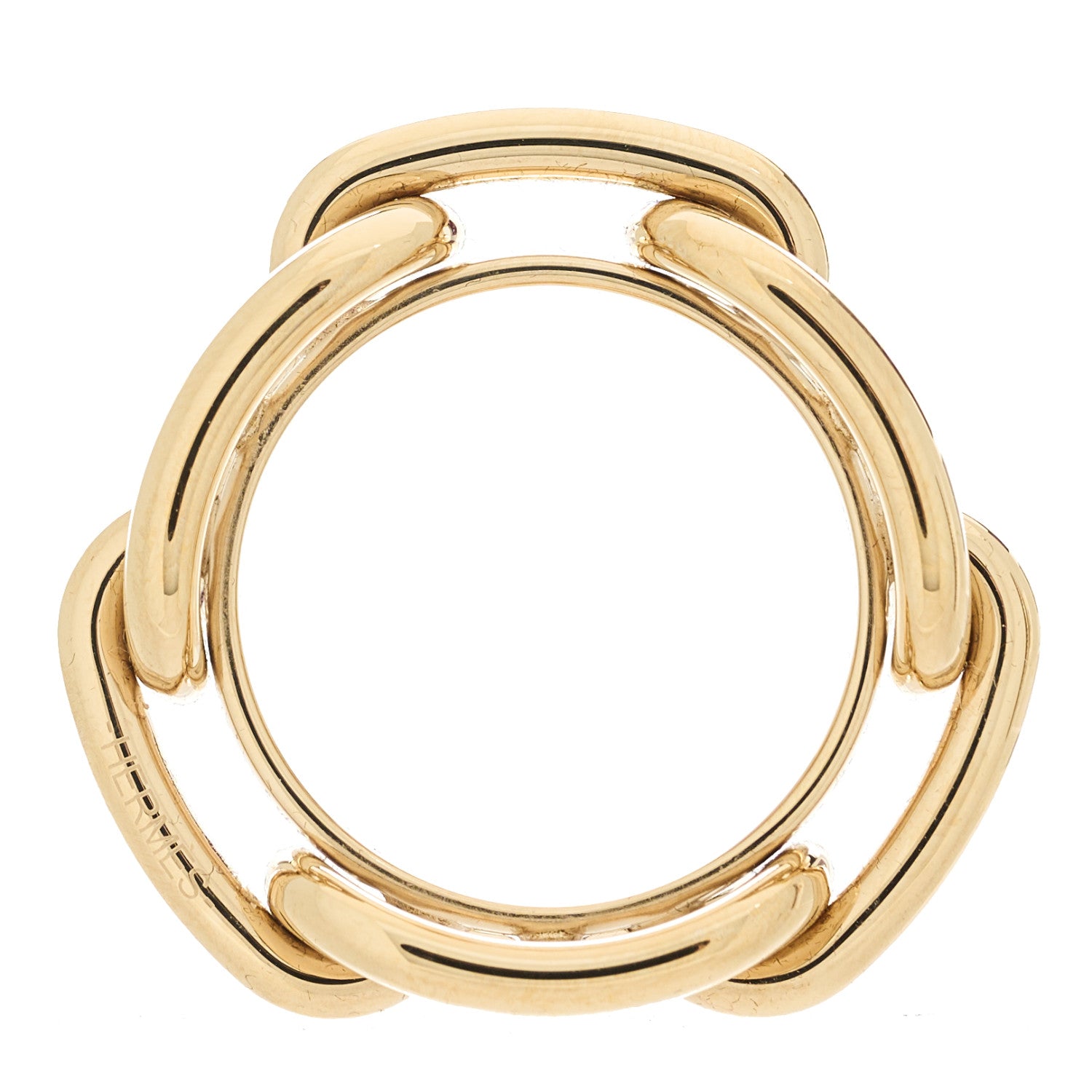 Hermes Permabrass Regate Scarf Ring 1 of 5