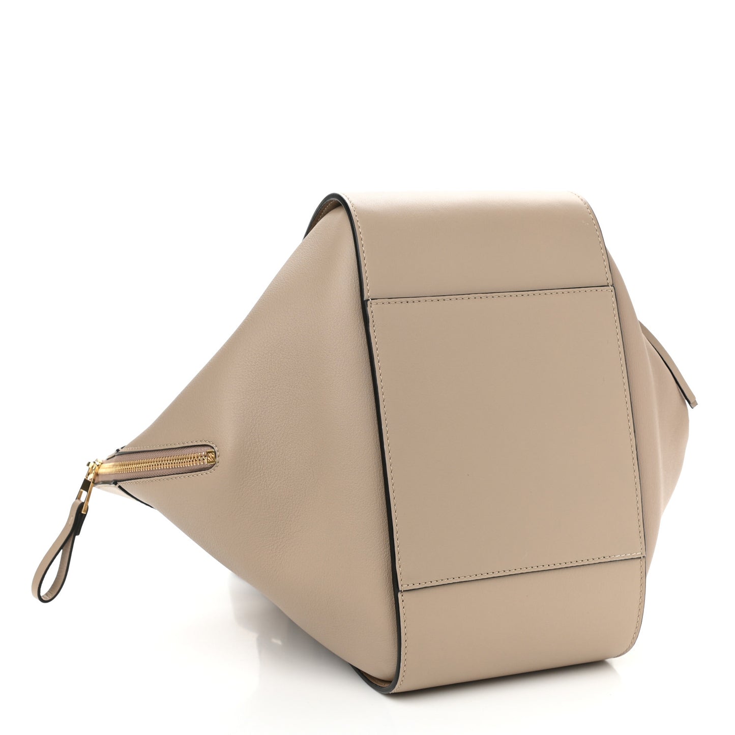 Calfskin Small Hammock Shoulder Bag Sand