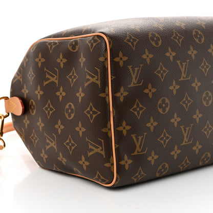 Louis Vuitton Monogram Speedy Soft Crafty 30 8 of 9