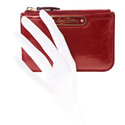 Louis Vuitton Vernis Key Pouch Pomme D'Amour 2 of 6