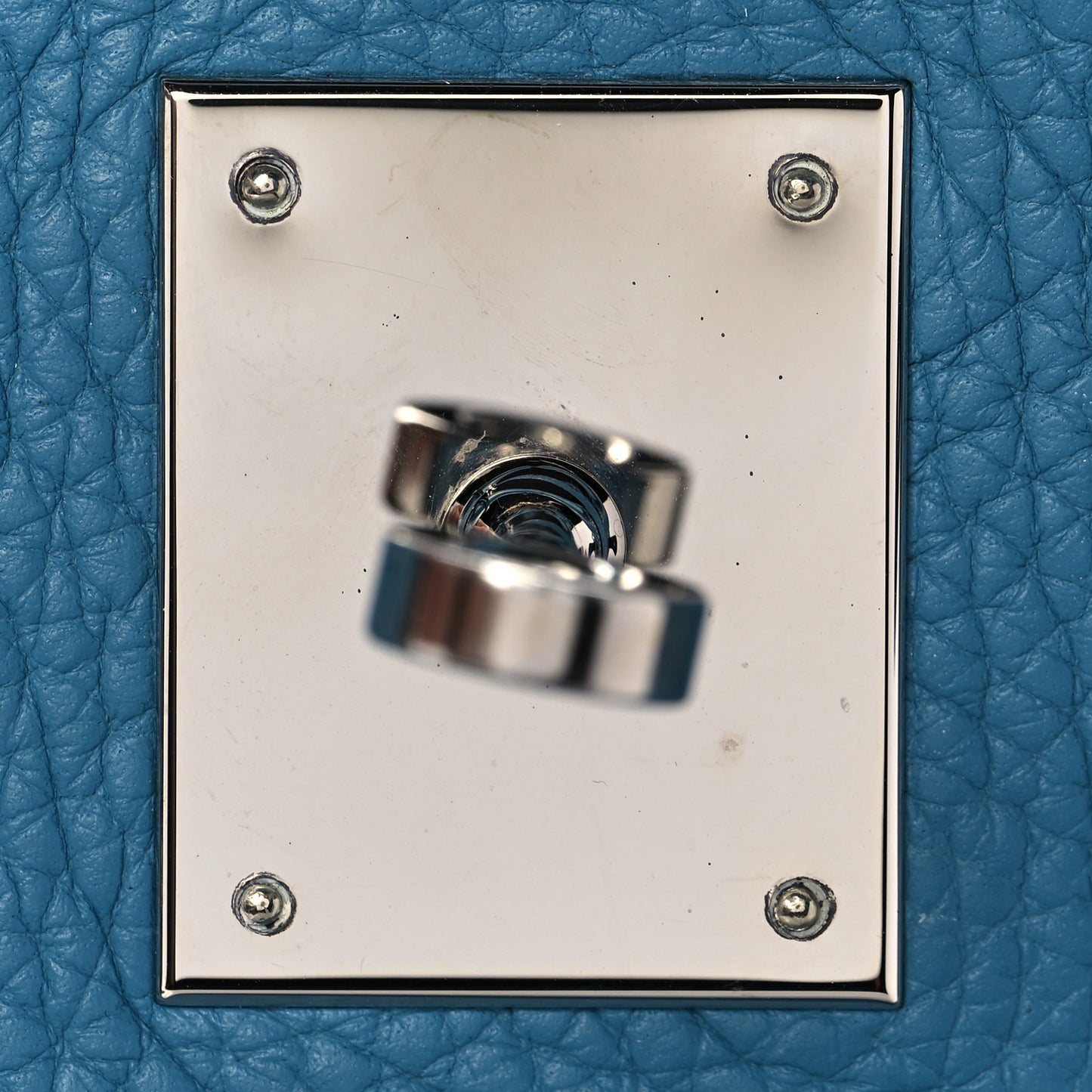 Togo Birkin 35 Blue Jean